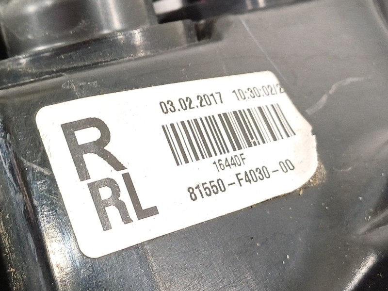 Recambio de piloto trasero derecho para toyota c-hr (_x1_) 1.8 hybrid (zyx10_, zyx11_) referencia OEM IAM 81550F4030  