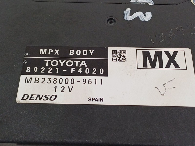 Recambio de modulo electronico para toyota c-hr (_x1_) 1.8 hybrid (zyx10_, zyx11_) referencia OEM IAM 89221F4020  