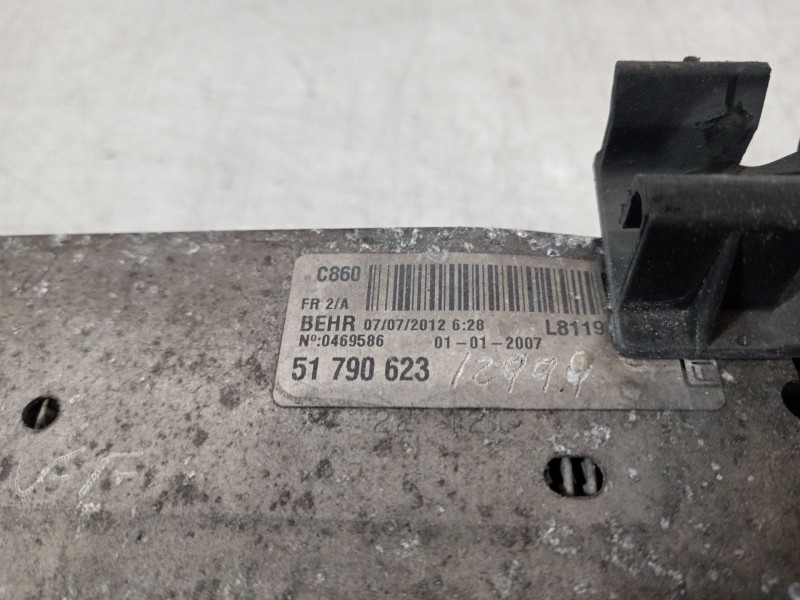 Recambio de intercooler para peugeot bipper avantage referencia OEM IAM 51790623  