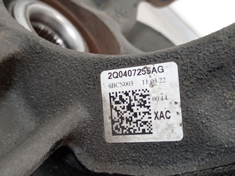 Recambio de mangueta delantera izquierda para seat ibiza v (kj1, kjg) 1.0 tsi referencia OEM IAM 2Q0407255AG  
