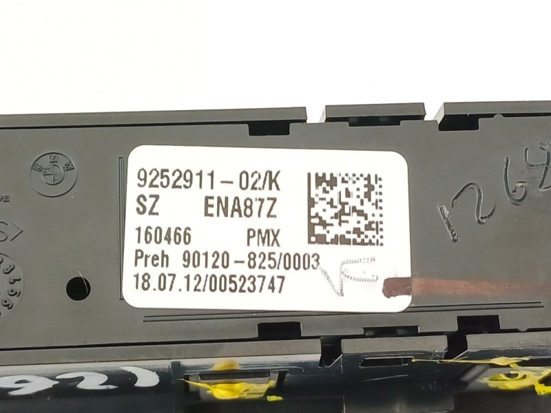 Recambio de mando multifuncion para bmw 1 (f21) 116 i referencia OEM IAM 9252911  