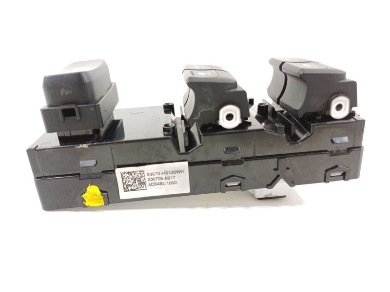Recambio de mando elevalunas delantero izquierdo para kia stonic (ybcuv) referencia OEM IAM 93570H8100WK  