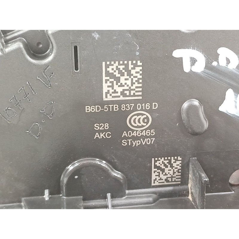 Recambio de cerradura puerta delantera derecha para seat ibiza (kj1) referencia OEM IAM 5TB837016D  