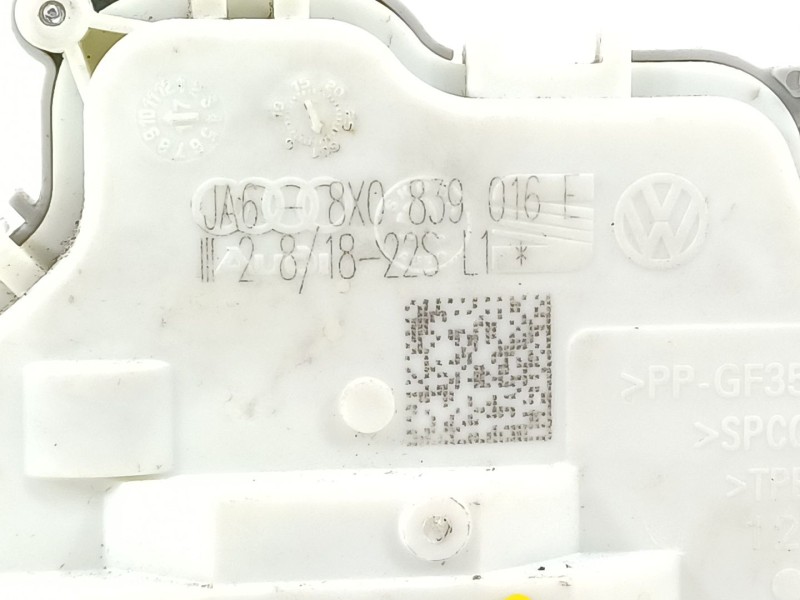 Recambio de cerradura puerta trasera derecha para audi a5 sportback (f5a) advanced quattro referencia OEM IAM 8X0839016E  