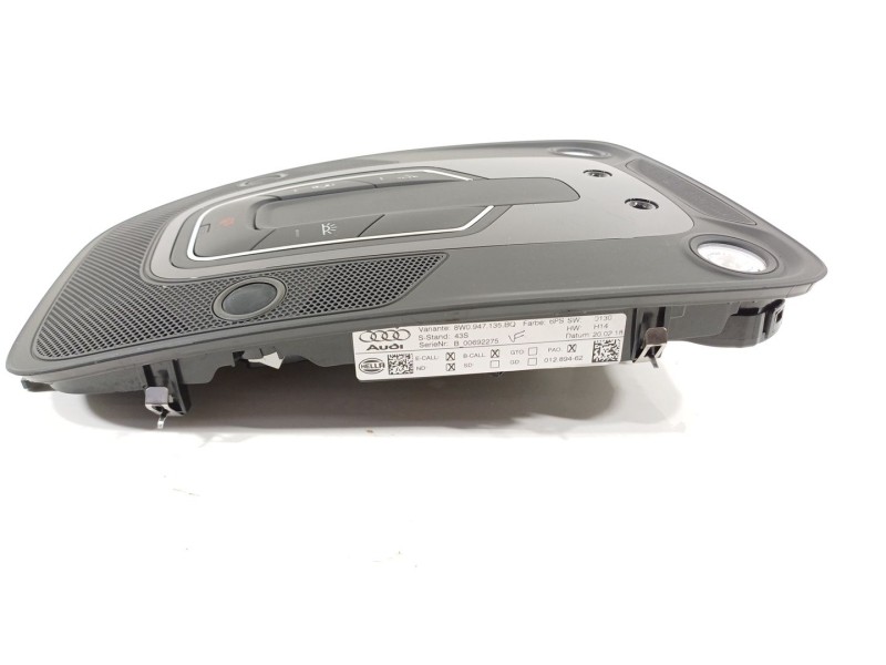 Recambio de luz interior para audi a5 sportback (f5a) advanced quattro referencia OEM IAM 8W0947135BQ  