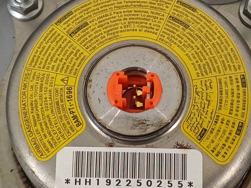 Recambio de airbag delantero derecho para toyota prius plus van (_w4_) 1.8 hybrid (zvw40) referencia OEM IAM 7396047080  