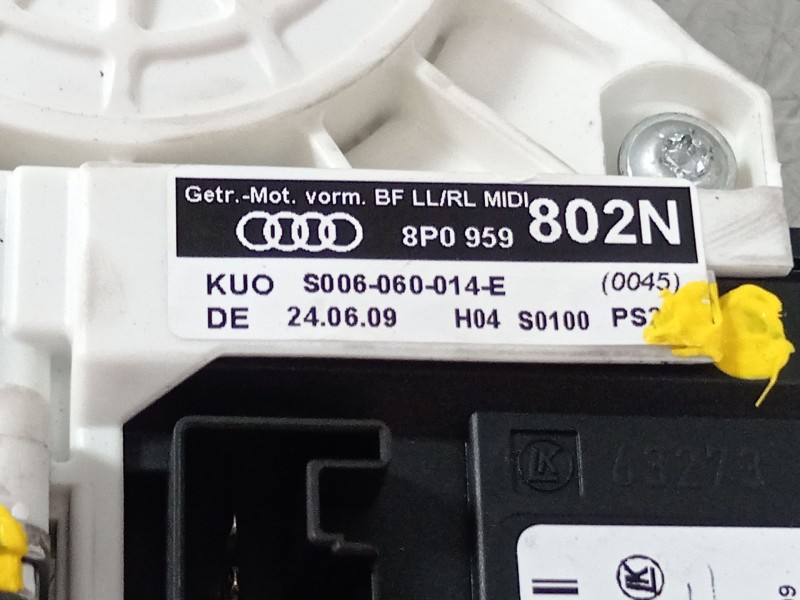 Recambio de elevalunas delantero derecho para audi a3 (8p) 1.9 tdi ambiente referencia OEM IAM 8P0959802N  