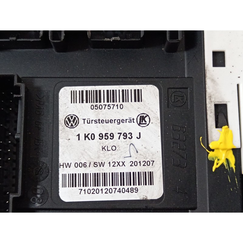 Recambio de elevalunas delantero izquierdo para volkswagen golf v berlina (1k1) gt sport referencia OEM IAM 1K3837401B 1K0959793