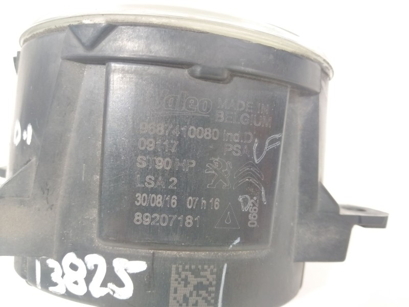 Recambio de faro antiniebla izquierdo para citroën c4 picasso ii 1.6 bluehdi 120 referencia OEM IAM 9687410080  