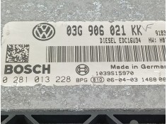 Recambio de centralita motor uce para volkswagen golf v (1k1) 2.0 tdi referencia OEM IAM 03G906021KK  0281013228 2