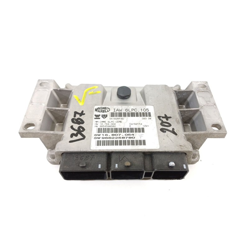 Recambio de centralita motor uce para peugeot 207/207+ (wa_, wc_) 1.4 16v referencia OEM IAM 9662258780  16807054