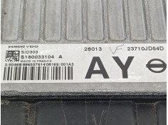 Recambio de centralita motor uce para nissan qashqai / qashqai +2 i (j10, nj10, jj10e) 1.5 dci referencia OEM IAM 23710JD54D  S1 2
