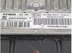 Recambio de centralita motor uce para peugeot 607 (9d, 9u) 2.7 hdi 24v referencia OEM IAM 9648237820 5WS40060I 9658763980 2