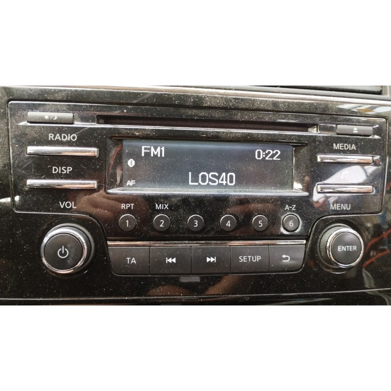 Recambio de sistema audio / radio cd para nissan pulsar (c13) acenta referencia OEM IAM 281853ZL1A  