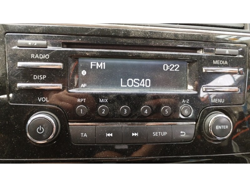 Recambio de sistema audio / radio cd para nissan pulsar (c13) acenta referencia OEM IAM 281853ZL1A  