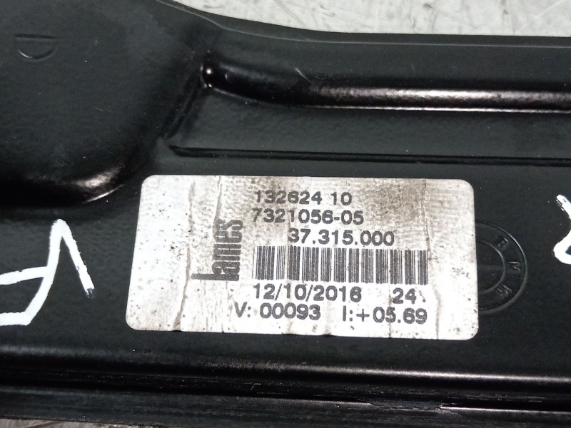 Recambio de elevalunas trasero derecho para bmw serie 2 gran tourer (f46) 218d referencia OEM IAM 7321056  