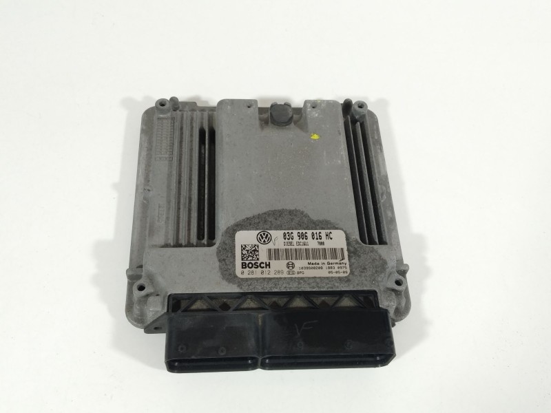 Recambio de centralita motor uce para seat toledo iii (5p2) 1.9 tdi referencia OEM IAM 03G906016HC  0281012289