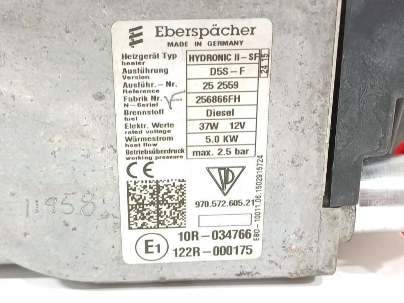 Recambio de motor calefaccion para porsche panamera diesel referencia OEM IAM 97057260521  97057220521