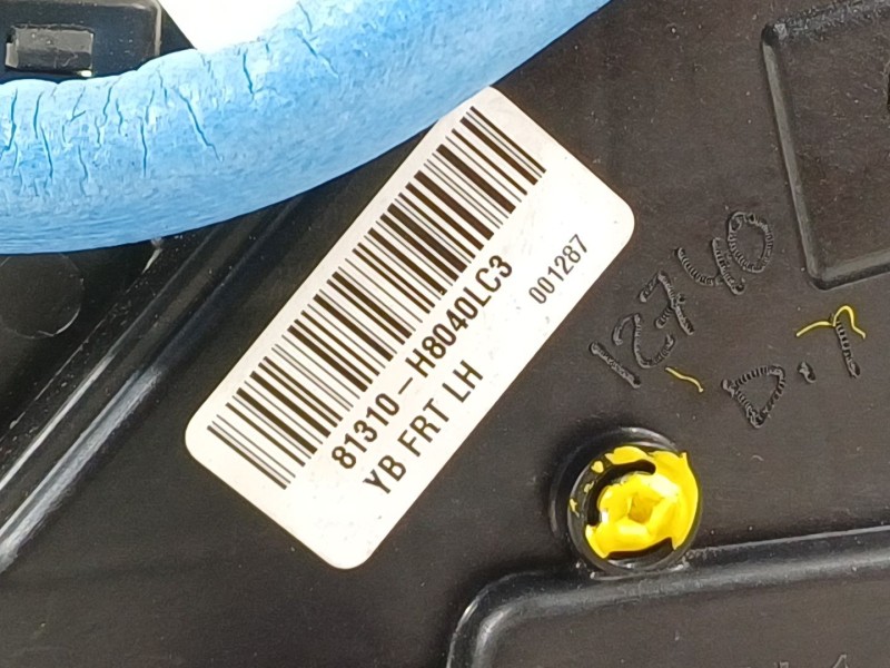 Recambio de cerradura puerta delantera izquierda para kia rio (yb) referencia OEM IAM 81310H8040  