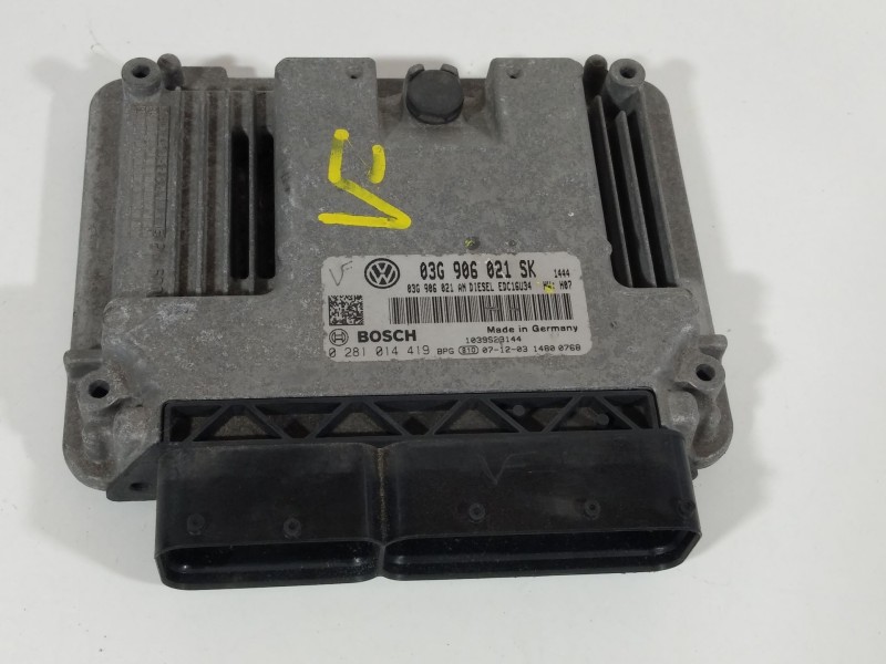 Recambio de centralita motor uce para seat altea (5p1) 1.9 tdi referencia OEM IAM 03G906021SK  0281014419