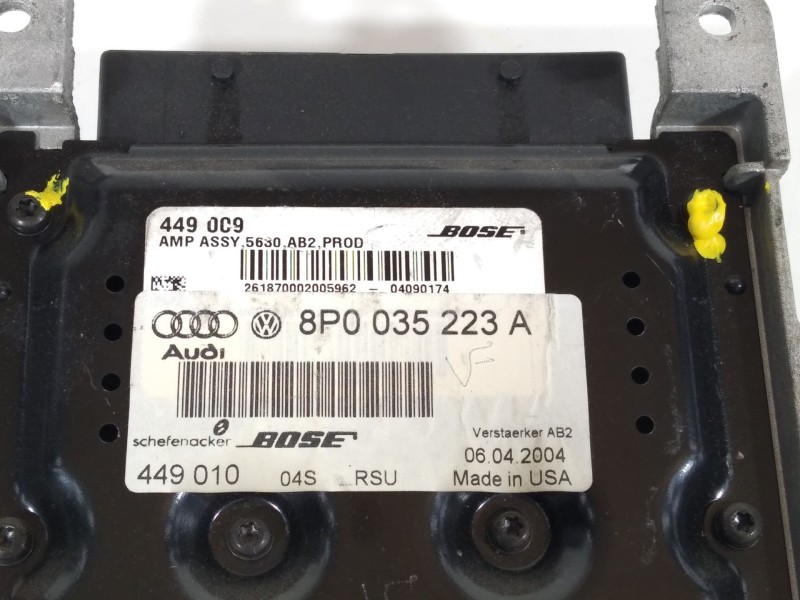 Recambio de amplificador para audi a3 (8p) 2.0 tdi attraction (dpf) referencia OEM IAM 8P0035223A  