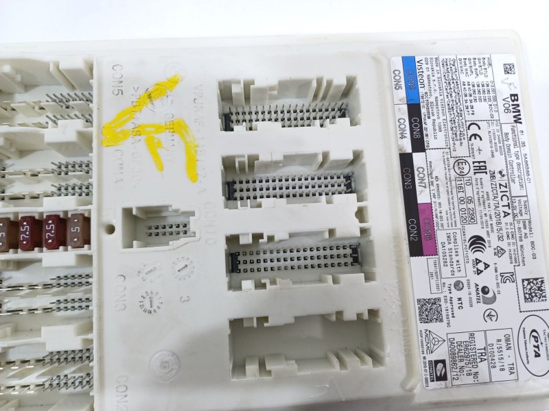 Recambio de caja reles / fusibles para bmw 4 coupé (g22, g82) m4 competition m xdrive referencia OEM IAM 61355A86B88  