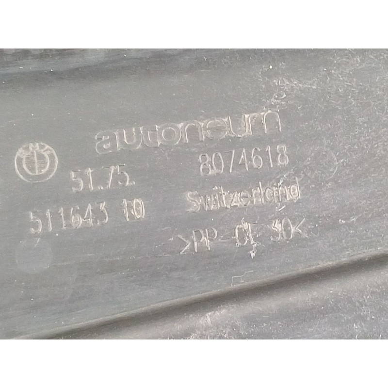 Recambio de cubrecarter para bmw 4 coupé (g22, g82) m4 competition m xdrive referencia OEM IAM 8074618 51164310 51758074618