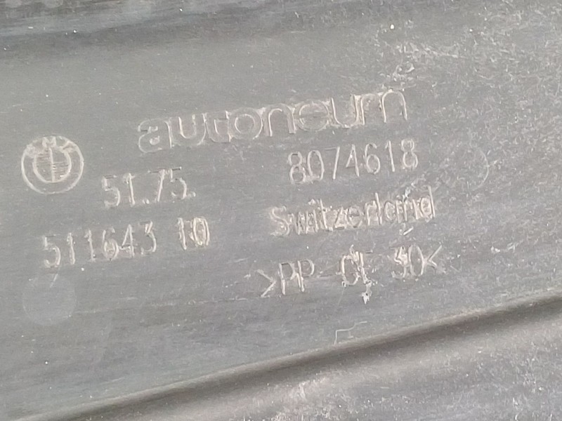 Recambio de cubrecarter para bmw 4 coupé (g22, g82) m4 competition m xdrive referencia OEM IAM 8074618 51164310 51758074618