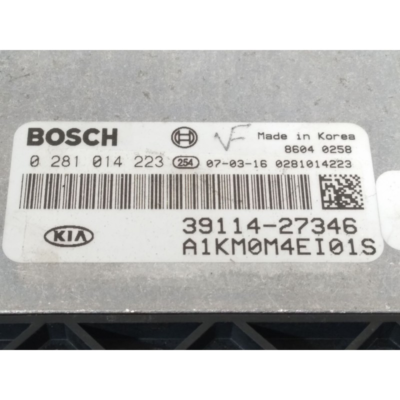 Recambio de centralita motor uce para kia sportage ii (je_, km_) 2.0 crdi 4wd referencia OEM IAM 9311427346 3911727346 028101422