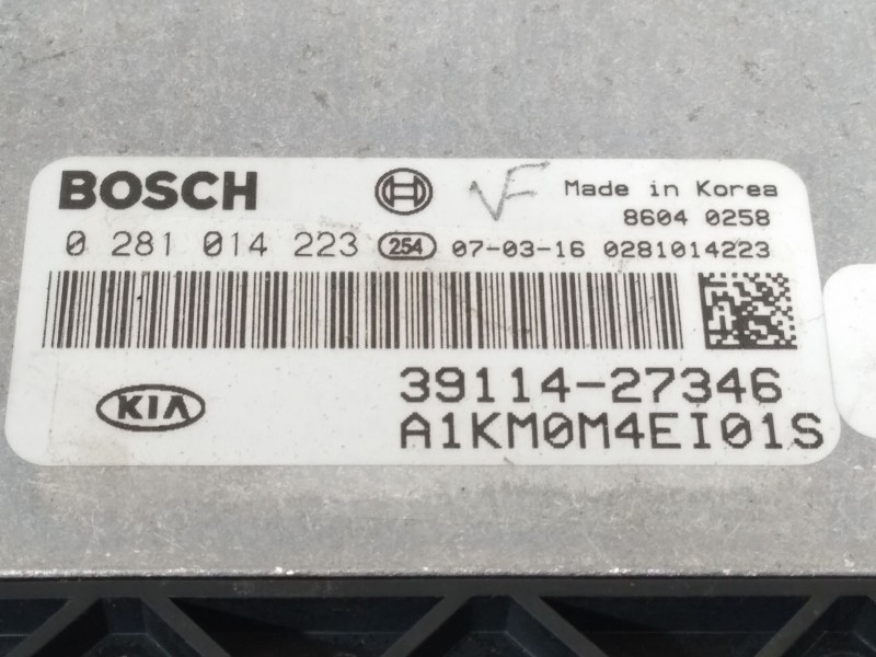 Recambio de centralita motor uce para kia sportage ii (je_, km_) 2.0 crdi 4wd referencia OEM IAM 9311427346 3911727346 028101422