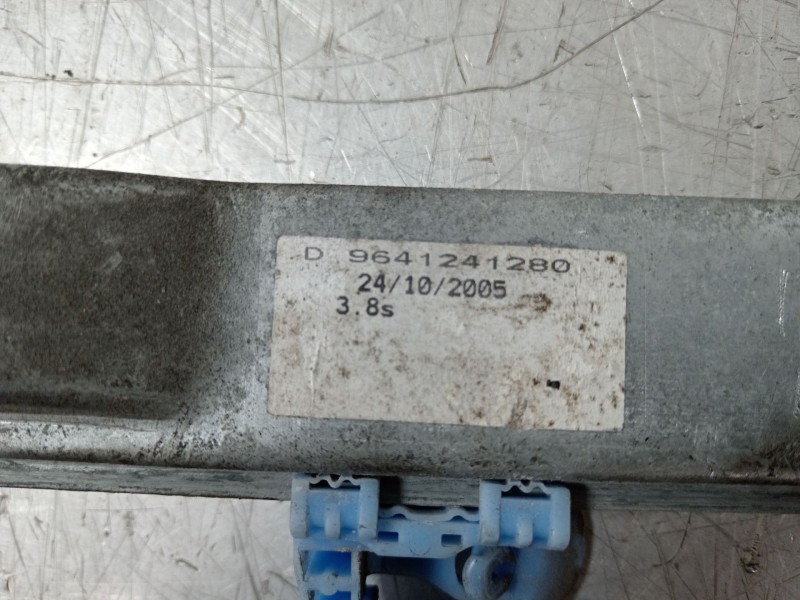 Recambio de elevalunas delantero derecho para citroën c2 (jm_) 1.1 referencia OEM IAM 9641241280  