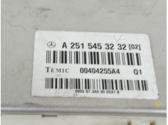 Recambio de modulo electronico para mercedes-benz clase m (w164) 420 cdi 4m edition 10 referencia OEM IAM A2515453232   2