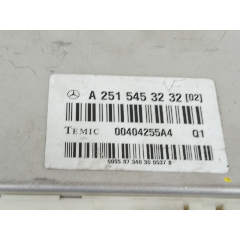 Recambio de modulo electronico para mercedes-benz clase m (w164) 420 cdi 4m edition 10 referencia OEM IAM A2515453232  