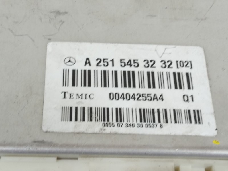 Recambio de modulo electronico para mercedes-benz clase m (w164) 420 cdi 4m edition 10 referencia OEM IAM A2515453232  