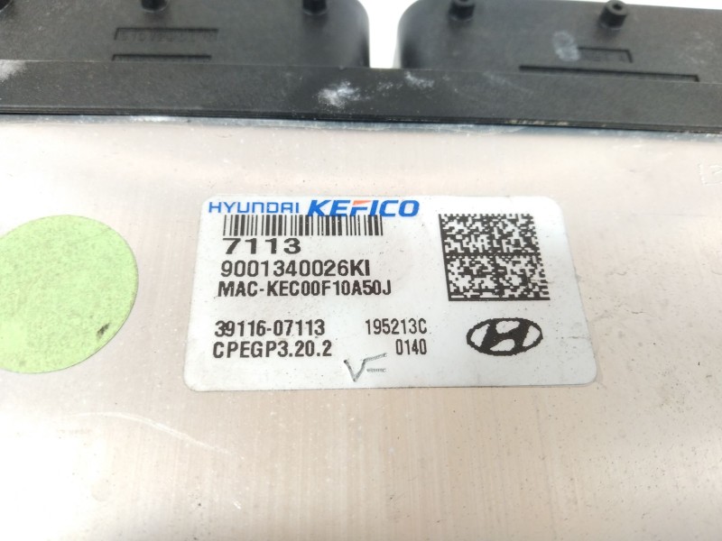 Recambio de centralita motor uce para hyundai i10 iii (ac3, ai3) 1.0 mpi referencia OEM IAM 3911607113  