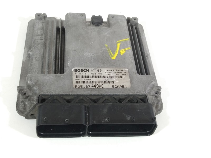 Recambio de centralita motor uce para dodge caliber s referencia OEM IAM 05187449AC  0281013693