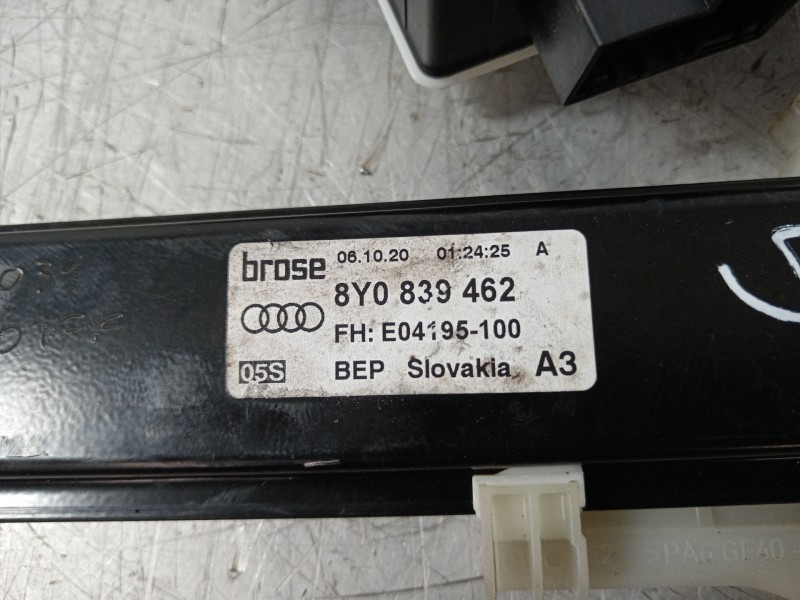 Recambio de elevalunas trasero derecho para audi a3 sportback (8y) gy referencia OEM IAM 8Y0839462  