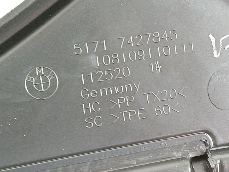 Recambio de torpedo para bmw 4 coupé (g22, g82) m4 competition m xdrive referencia OEM IAM 7427845  51717427845