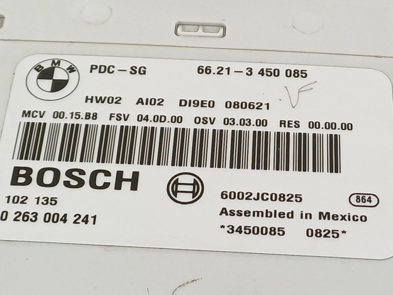 Recambio de modulo electronico para bmw mini (r56) cooper s referencia OEM IAM 66213450085  0263004241
