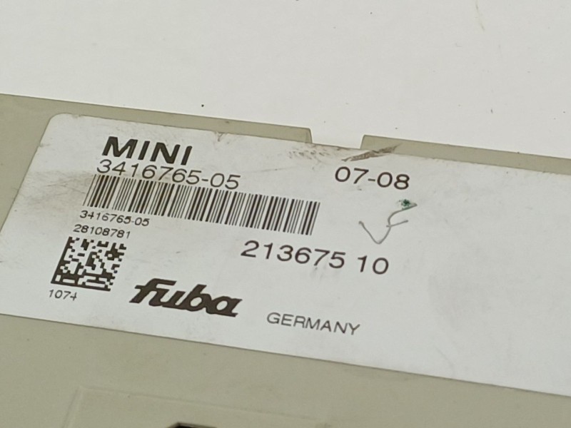 Recambio de amplificador para bmw mini (r56) cooper s referencia OEM IAM 65203416765  3416765