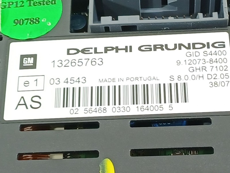 Recambio de pantalla multifuncion para opel corsa d ´´111 years´´ referencia OEM IAM 13265763  