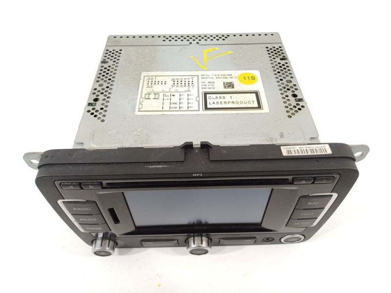 Recambio de sistema navegacion gps para seat leon (1p1) 2.0 cupra r referencia OEM IAM 5P0035191C  