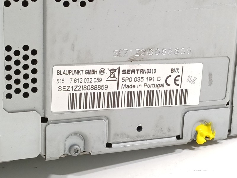 Recambio de sistema navegacion gps para seat leon (1p1) 2.0 cupra r referencia OEM IAM 5P0035191C  