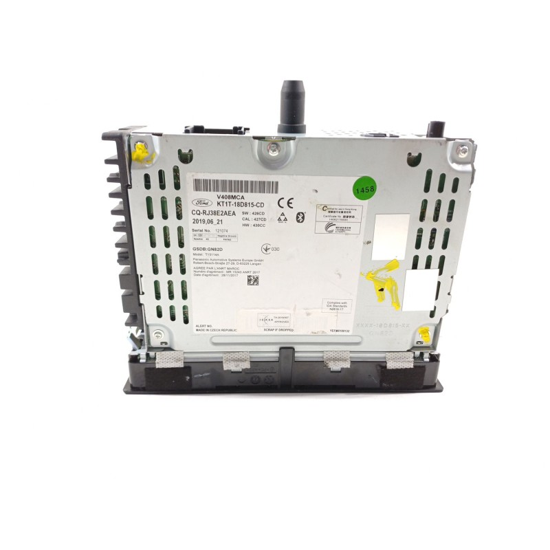 Recambio de sistema audio / radio cd para ford tourneo connect trend referencia OEM IAM KT1T18D815CD  CQ-RJ38E2AEA