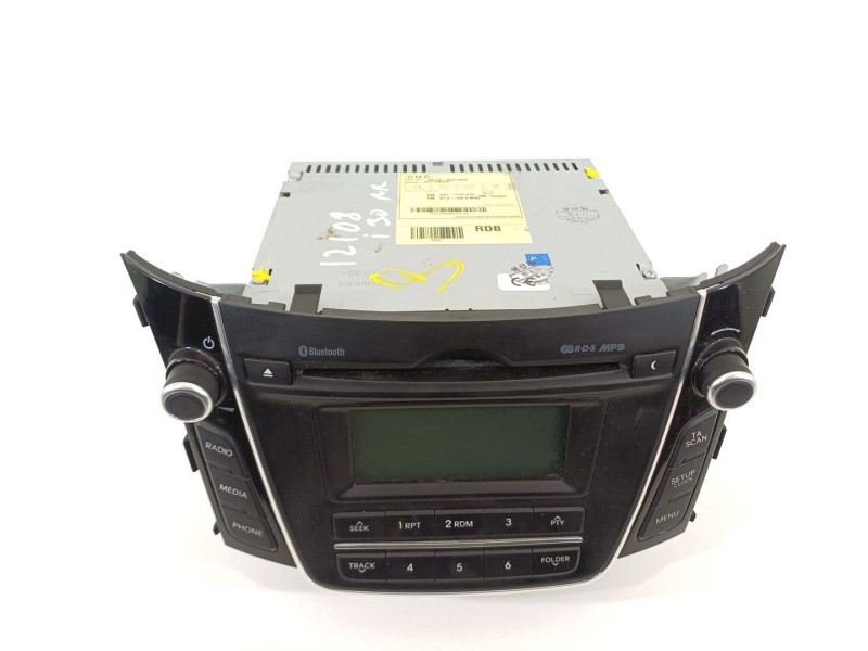 Recambio de sistema audio / radio cd para hyundai i30 (gd) 1.4 cat referencia OEM IAM 96170A6210GU  