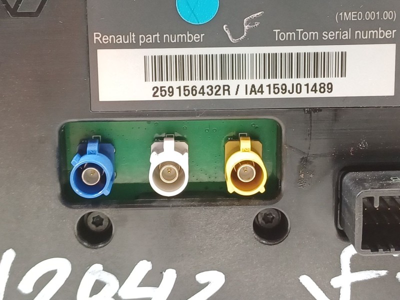 Recambio de sistema navegacion gps para renault clio iii authentique referencia OEM IAM 259156432R  