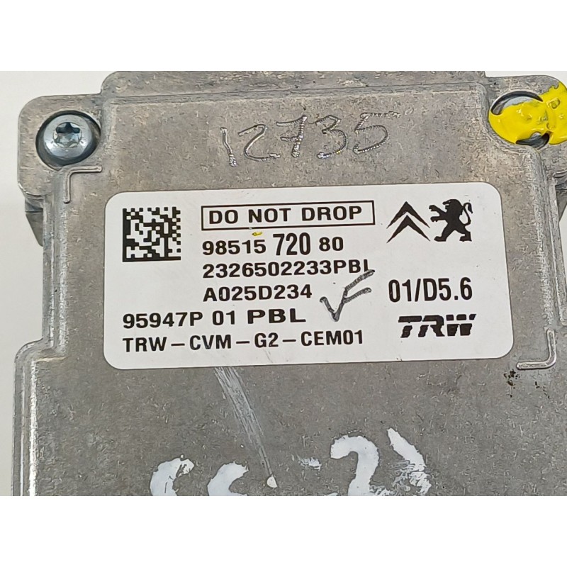 Recambio de camara para citroën c3 iii (sx) 1.5 bluehdi 100 (sxyhyp, sxyhtu) referencia OEM IAM 9851572080  