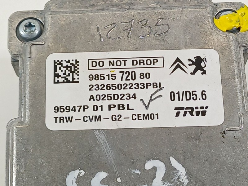 Recambio de camara para citroën c3 iii (sx) 1.5 bluehdi 100 (sxyhyp, sxyhtu) referencia OEM IAM 9851572080  