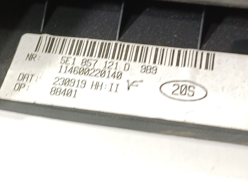Recambio de guantera para skoda octavia lim. (5e3) l&k referencia OEM IAM 5E1857121D  