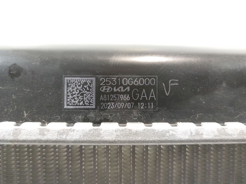 Recambio de radiador agua para kia picanto referencia OEM IAM 25310G6000  